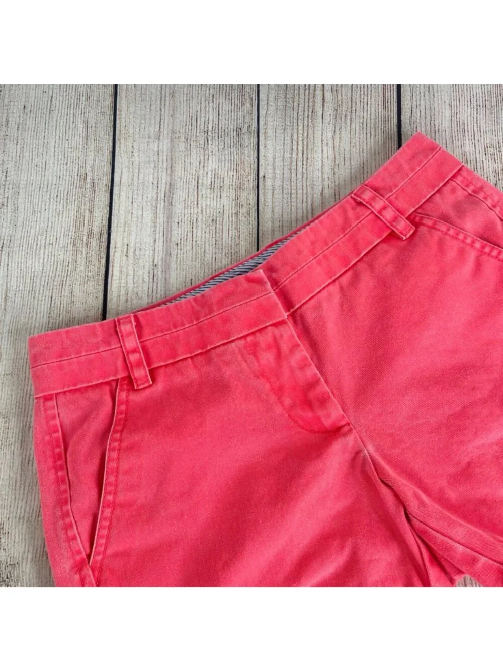 J.Crew Chino Shorts Neon Coral Size 00